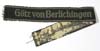 Waffen SS �Gotz von Berlichingen� enlisted bevo cufftitle