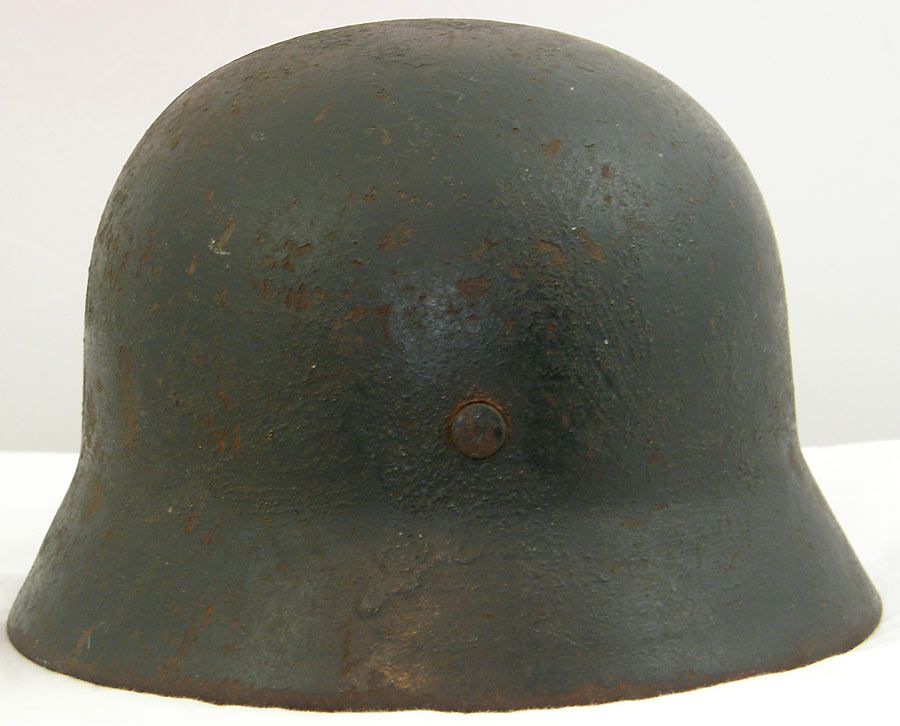 French Foreign Volunteer Army helmet with hand-painted finish