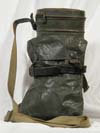 Army gasmask with pouch for protective hood