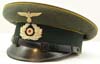 Army cavalry piped visor hat