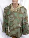 Army winter splinter pattern camouflage jacket reversible to white