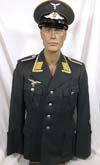 Luftwaffe Feldwebel Flight or Fallschirmjager piped tunic