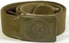 Army enlisted man's tropical belt with tropical buckle