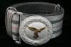 Luftwaffe officer's brocade dress belt with early eagle