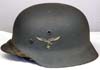 Imperial Bavarian Artillery General's spiked helmet with enameled wappen crest