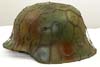Army M42  helmet with Normandy pattern camouflage with chickenwire net
