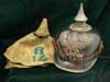 Imperial Prussian enlisted pickelhaube with 14th Infantry Reserve cover
