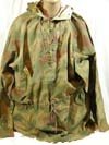 Army hooded splinter pattern camouflage smock