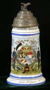 Reproduction stein named to Gem. Moser of the Luftsschiffer -Bataillon - Munchen -1910