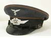 Luftwaffe Signals (Nachtrichten) nco/ enlisted visor hat
