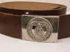 SA parade dress leather belt and buckle