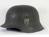 Kriegsmarine re-issued M42 single decal combat helmet