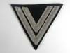 Waffen SS rank chevron for Rottenfhrer with two aluminum tresse