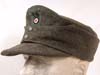 Gebirgsjager enlisted field cap with trapezoid insignia