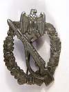 Army/Waffen SS Infantry Assault badge in bronze