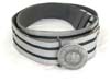 Army dress brocade belt buckle and brocade aluminum belt strap