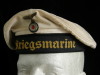 - Kriegsmarine enlisted tellermutze white top cap. 
