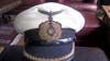 Kriegsmarine officers white top visor hat for the ranks of Leutnant zur See through Kapitanleutnant