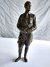 Adolf Hitler full figure and free standing bronze