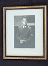 Framed period studio portrait of Josef Goebbels Reichs