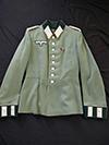 Parade dress tunic with Infantry major boards