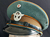 Polizei Gendarmerie nco/enlisted visor hat