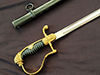 Army officer lion head sword