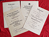Four awards documents
